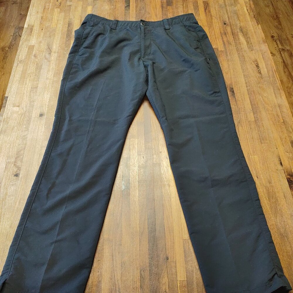 Under Armour Pants Men's 36x32 Match Play Golf Pants Blacki Straight Stretch